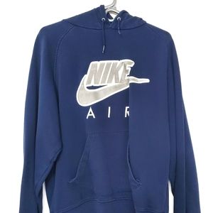 Men's Nike Air Blue Hoodie Size M Medium